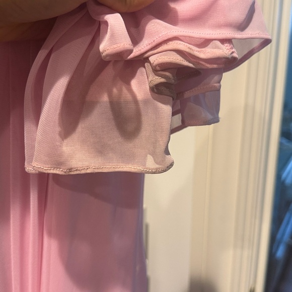 Azazie Jesaphine
Candy Pink Sheath Bow Chiffon Dress - Picture 7 of 7